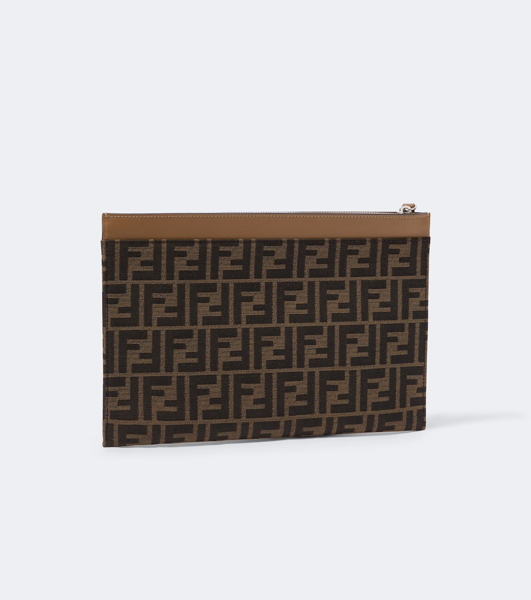 Fendi - Medium FF Zucca canvas pouch