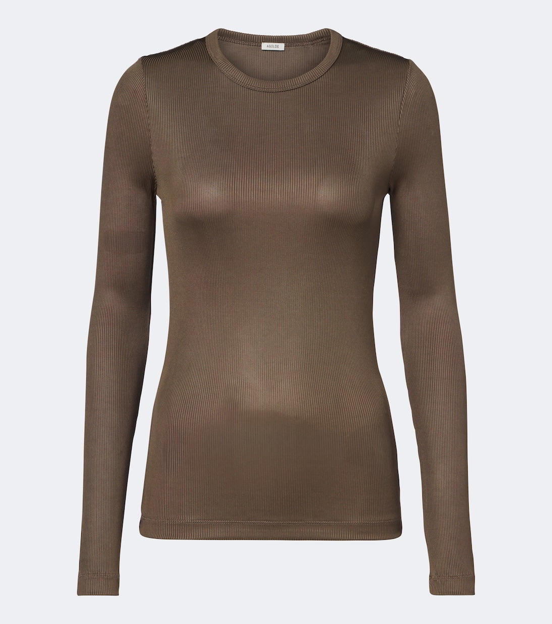 Agolde - Delphi ribbed-knit top