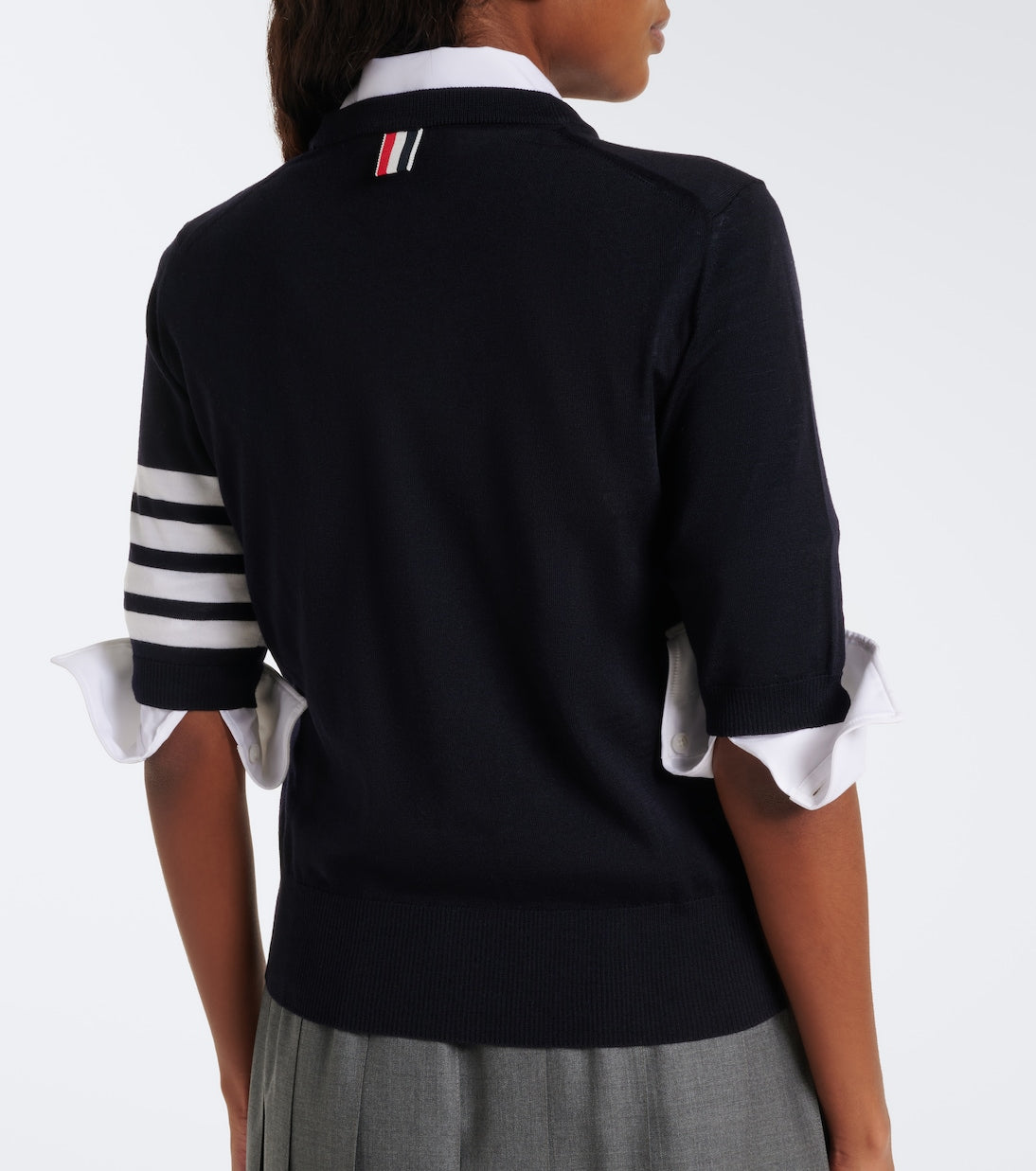 Thom Browne - 4-Bar wool sweater