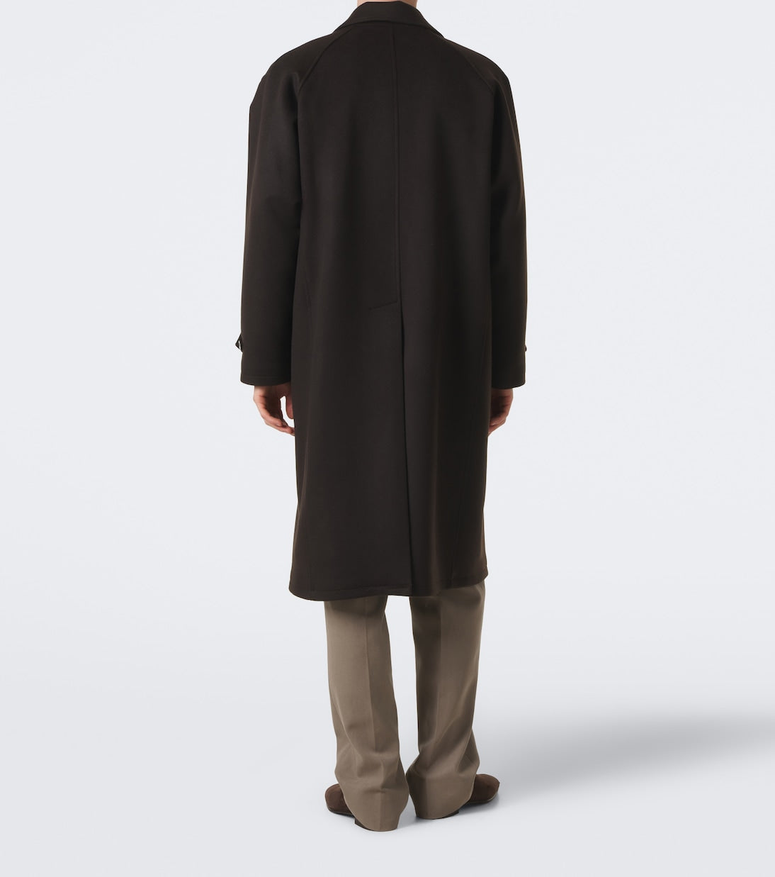 Stòffa - Double-breasted cashmere coat