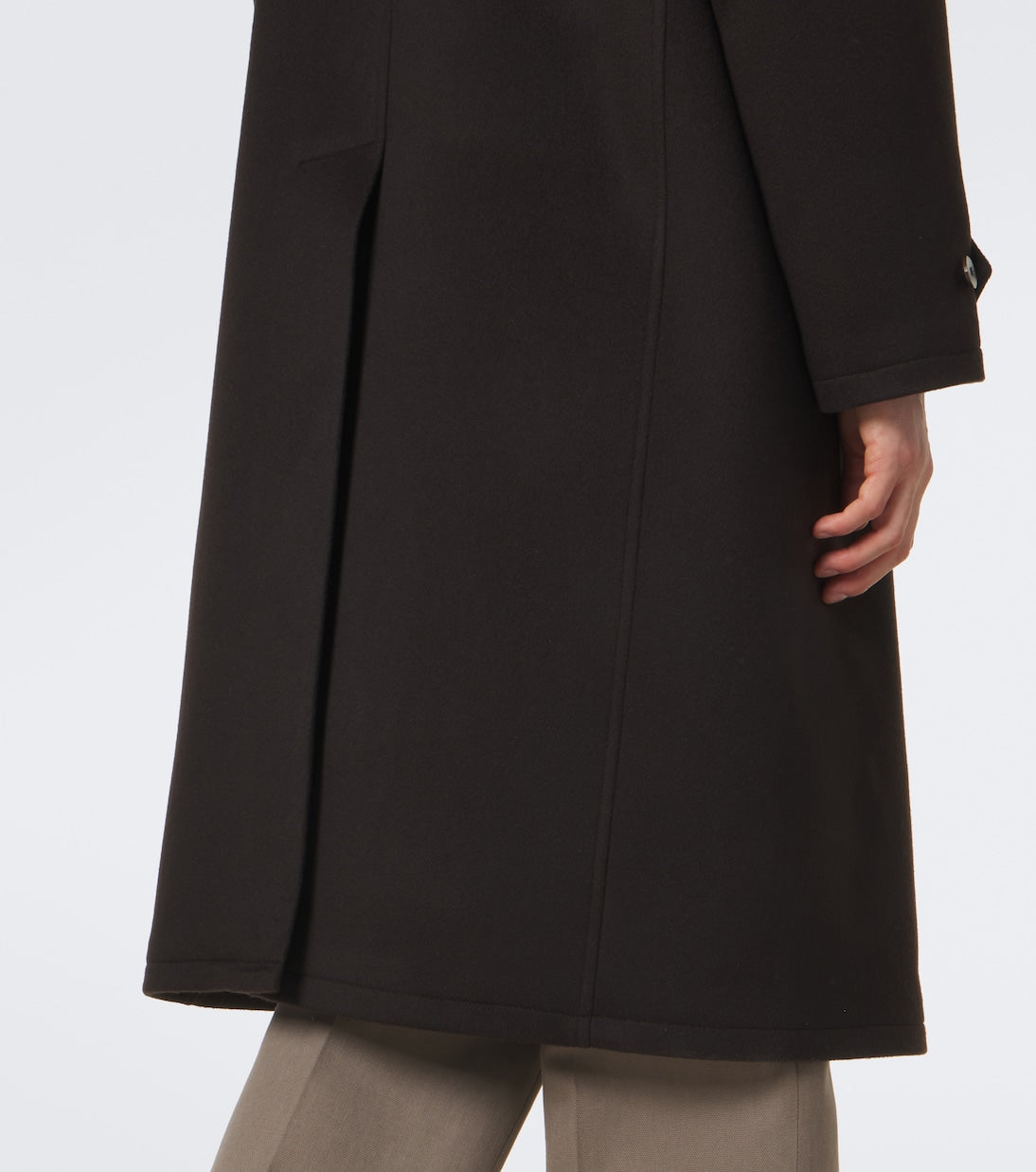 Stòffa - Double-breasted cashmere coat
