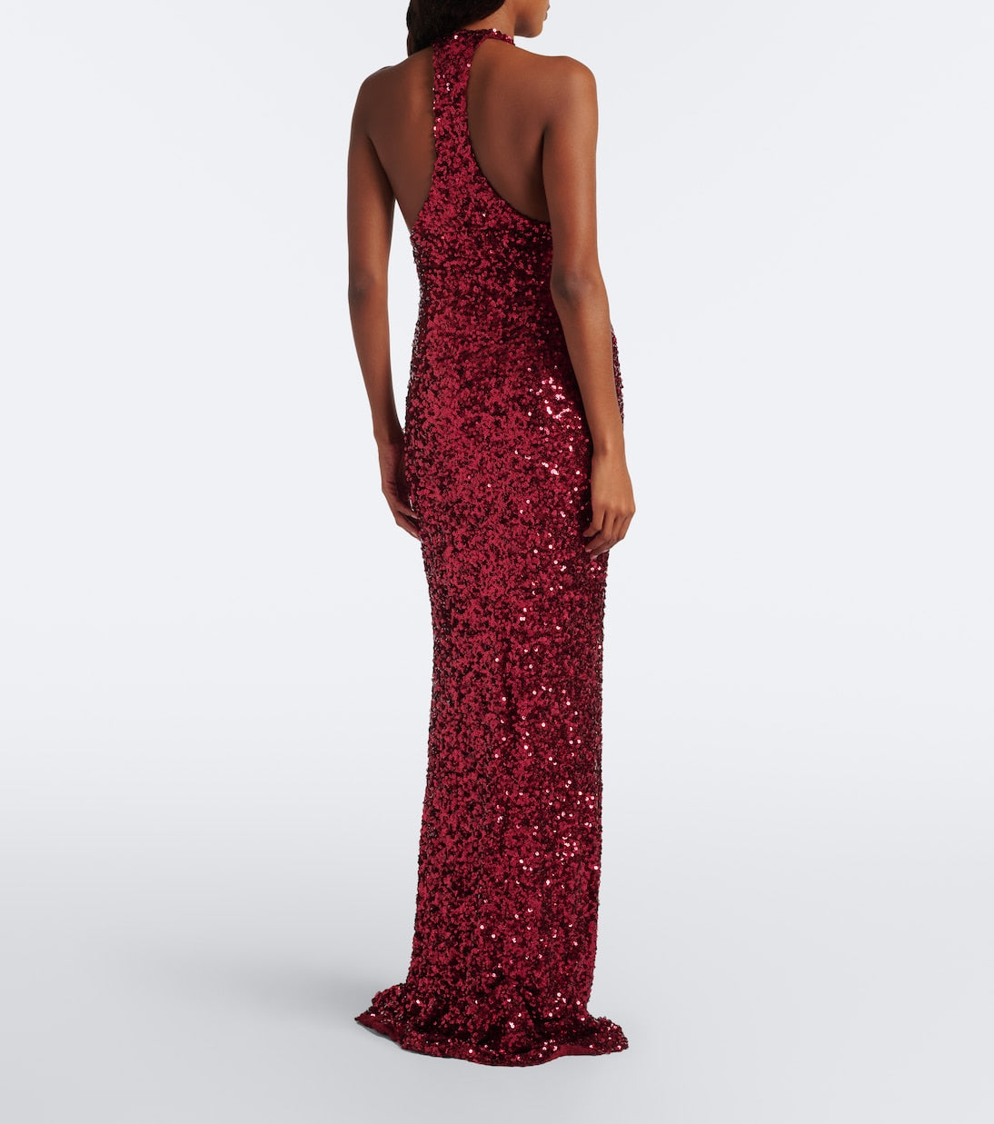 The Sei - Sequined halterneck gown