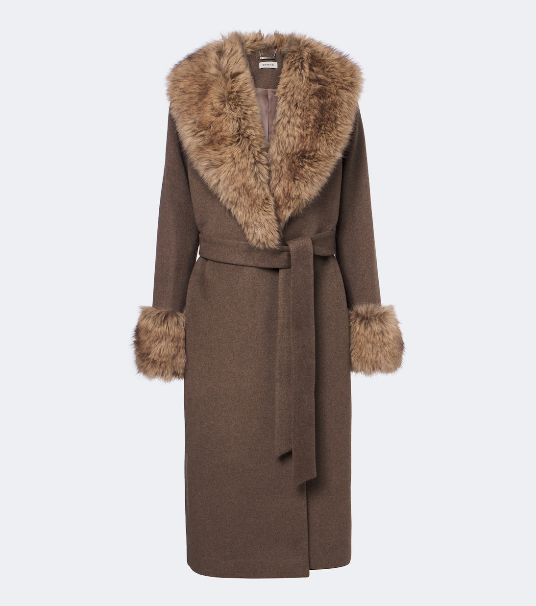 Simkhai - Kinsley wool-blend wrap coat