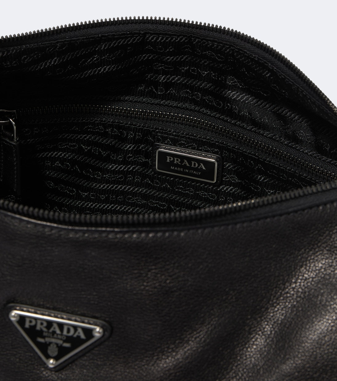 Prada - Explore leather shoulder bag