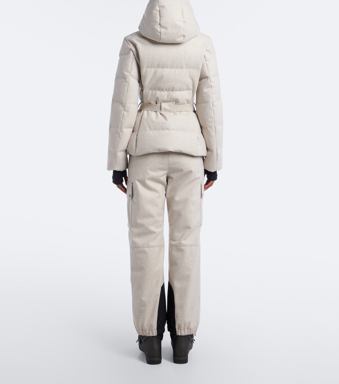 Brunello Cucinelli - Belted virgin wool down ski jacket
