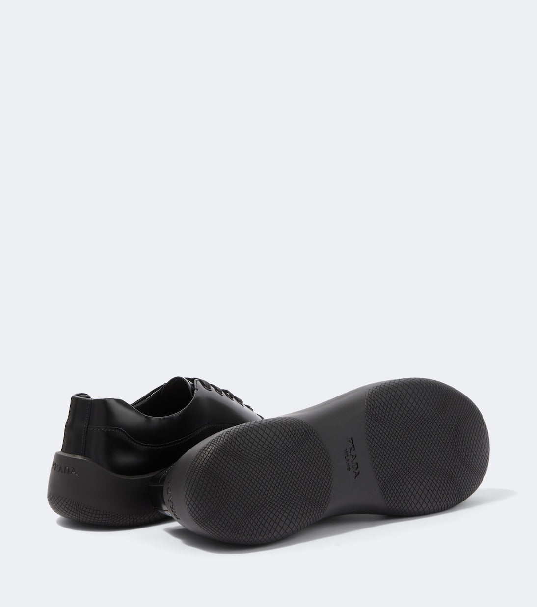 Prada - Leather sneakers