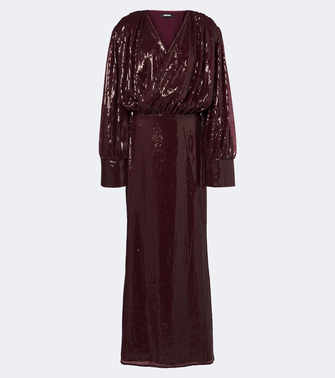 Rotate - Draped sequined gown