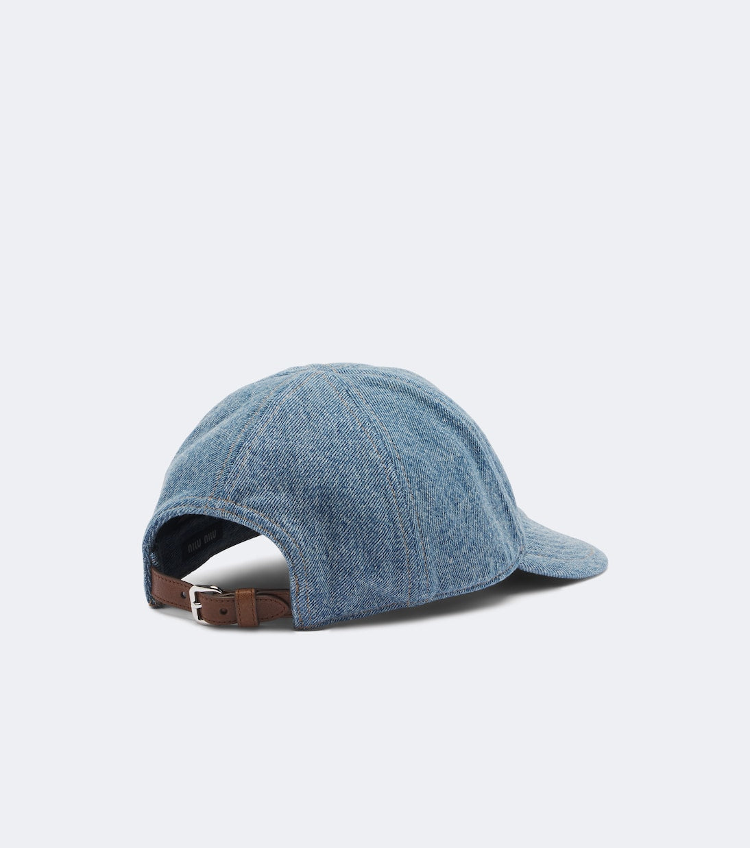 Miu Miu - Denim baseball cap