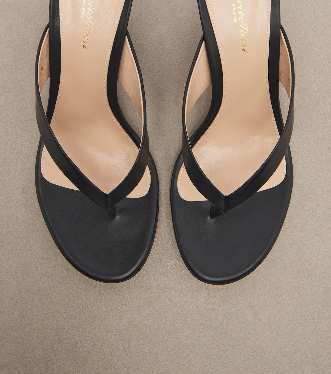 Gianvito Rossi - Sofia leather thong sandals