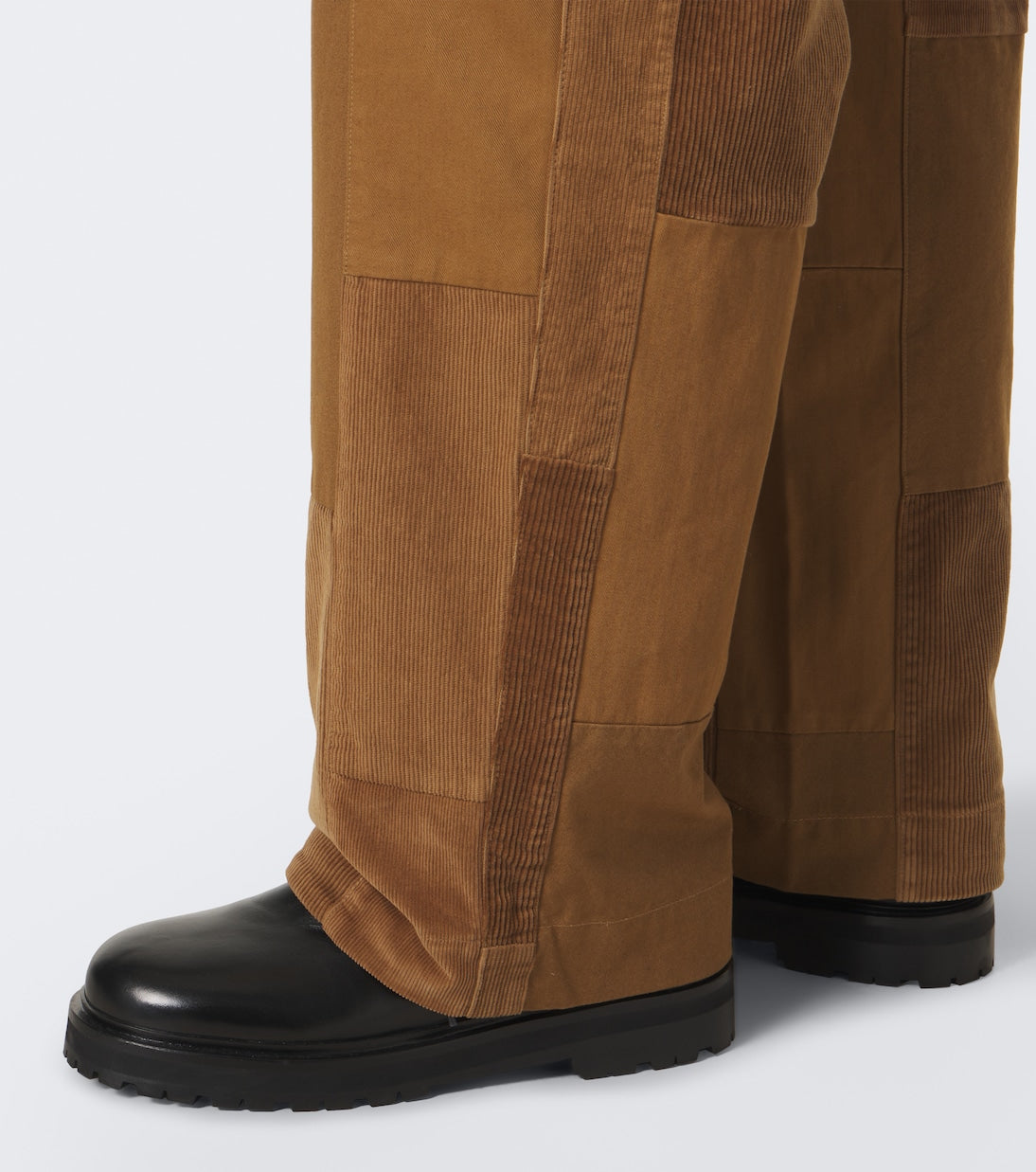 Junya Watanabe - Patchwork cotton wide-leg pants