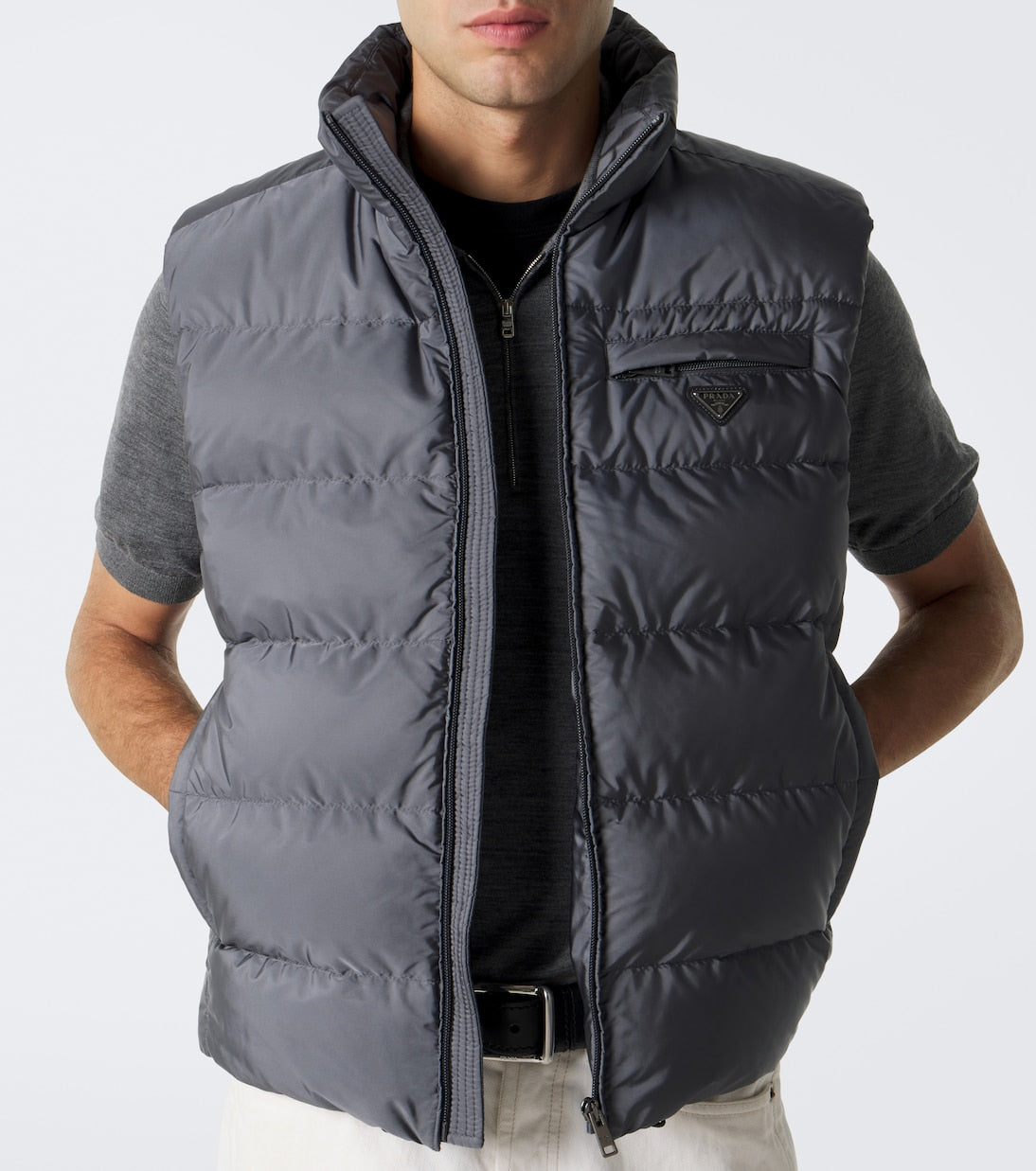 Prada - Quilted Re-Nylon down vest