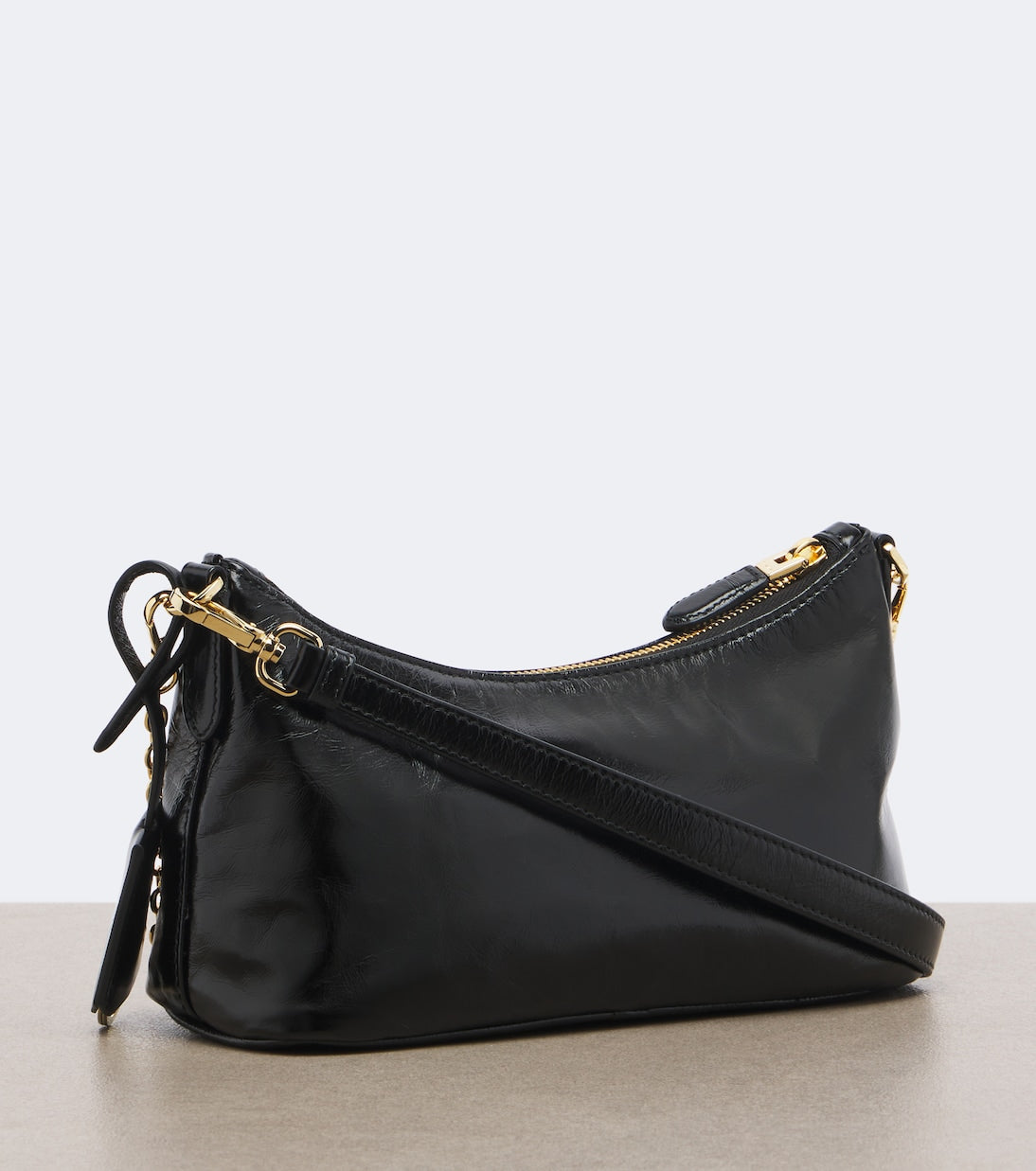 Prada - Mini leather shoulder bag