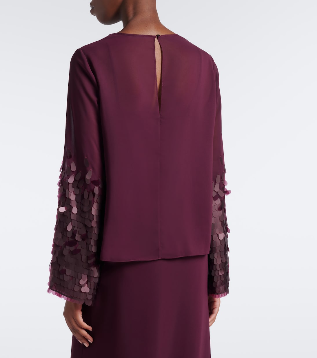 Joseph - Ariane sequined chiffon top
