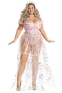 Plus Size Cosmos Goddess Costume