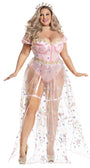 Plus Size Cosmos Goddess Costume