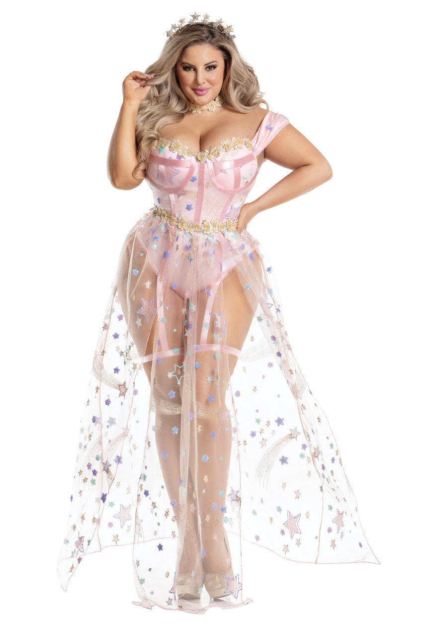 Plus Size Cosmos Goddess Costume