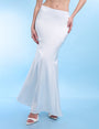 Contour Fishtail Maxi Skirt White