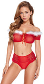 Sassy Santa Bra Set