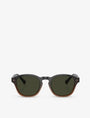 BC4006S round-frame acetate sunglasses