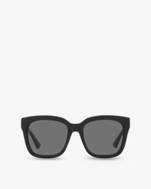 GUCCI GG1338S Rectangle-Frame Injected Sunglasses
