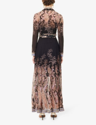 ZIMMERMANN Alchemy Floral-Print Woven Maxi Dress