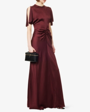 VICTORIA BECKHAM Isabella Satin Gown