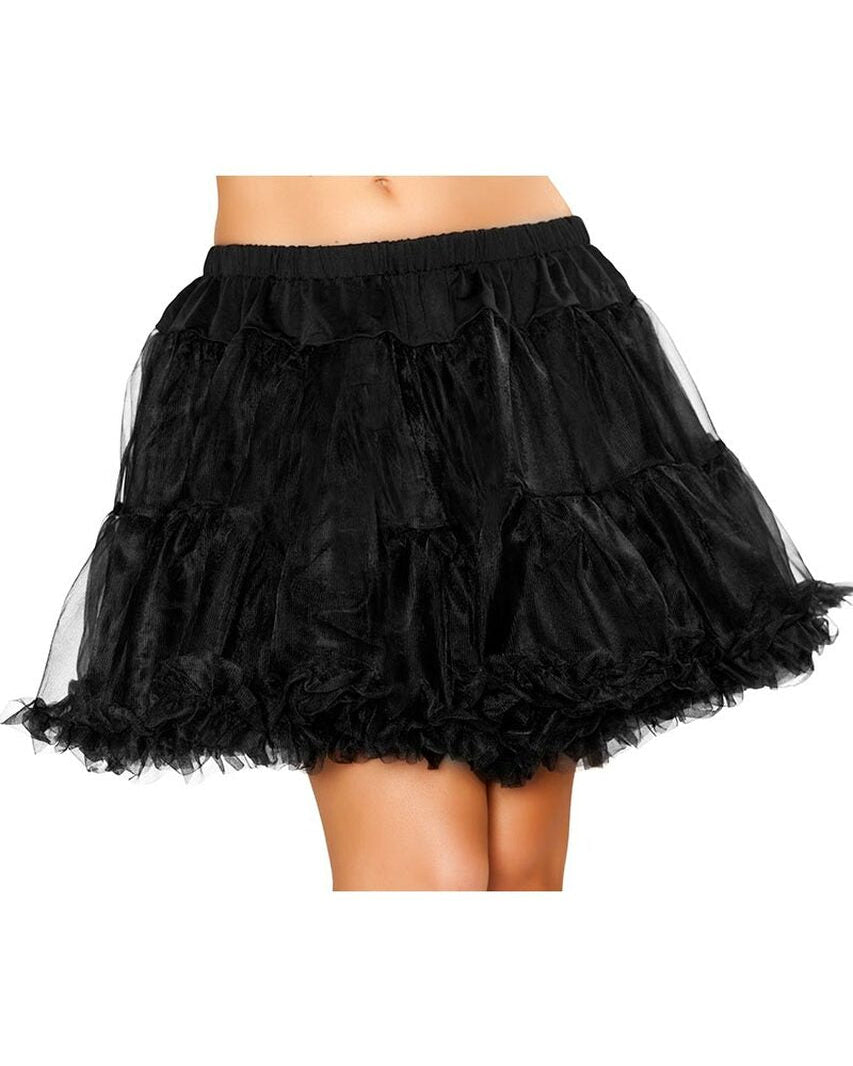 Mid-Length Red Petticoat