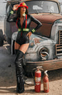 Hot Fire Woman Costume