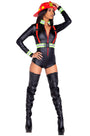 Hot Fire Woman Costume