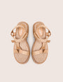 Hazard Natural Raffia Chunky Dad Sandals