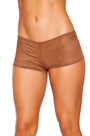 Suede Costume Boy Shorts