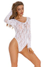 Adore White Lace Teddy