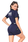 Navy Cop Romper Costume