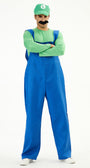 Men's Video Game Plumber Costume