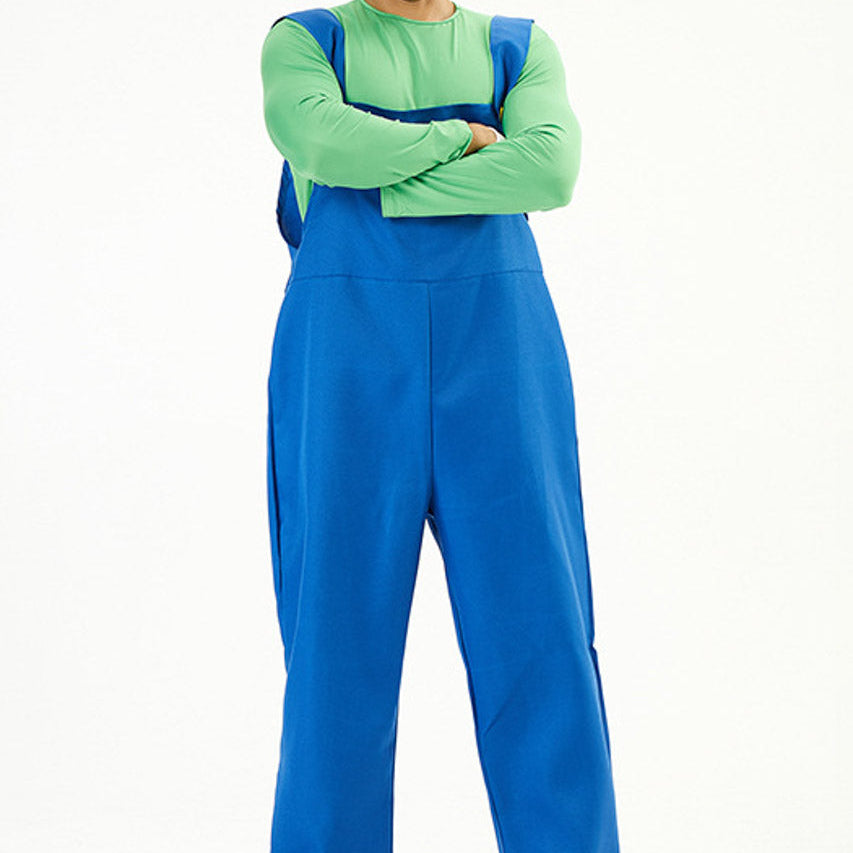 Men's Video Game Plumber Costume