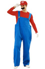 Men's Video Game Plumber Costume