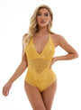Lacy V-Cut Teddy