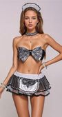 Maids' Bow Lingerie Set
