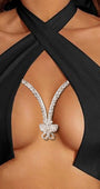 Overbust Butterfly Body Jewelry