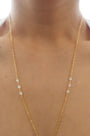 Body Chain with Faux Diamonds