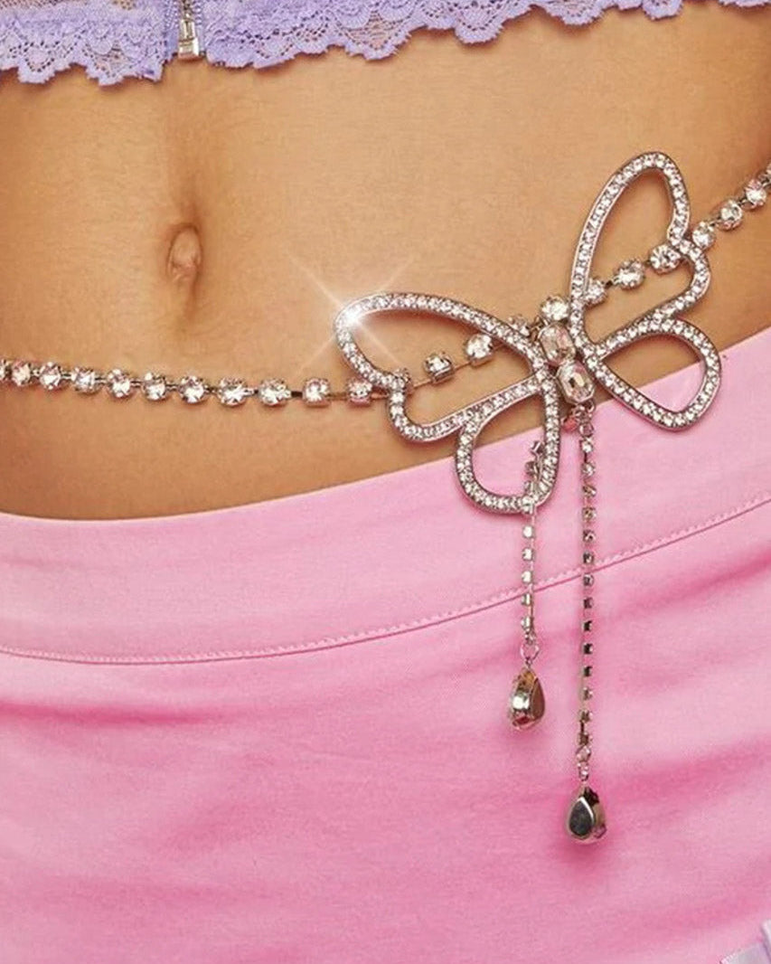 Butterfly Belt Belly Chain