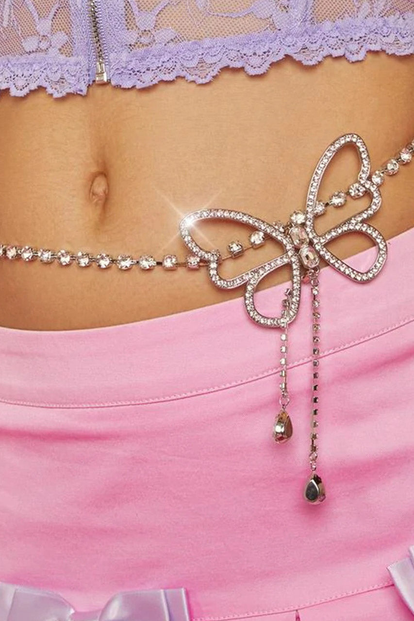 Butterfly Belt Belly Chain