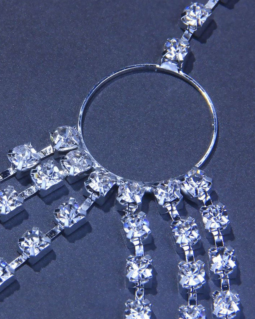 Ultra Draped Open Bust Body Jewelry