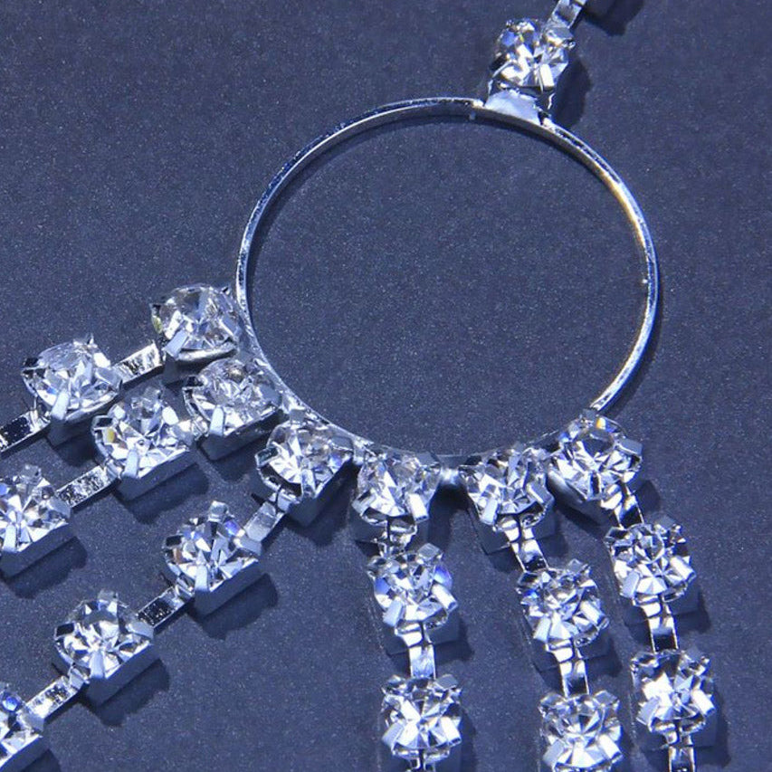 Ultra Draped Open Bust Body Jewelry