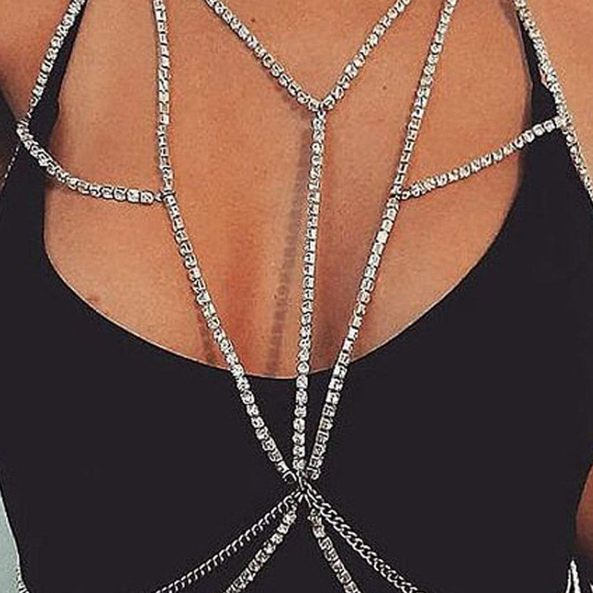 Ultra Strappy Body Chain Harness