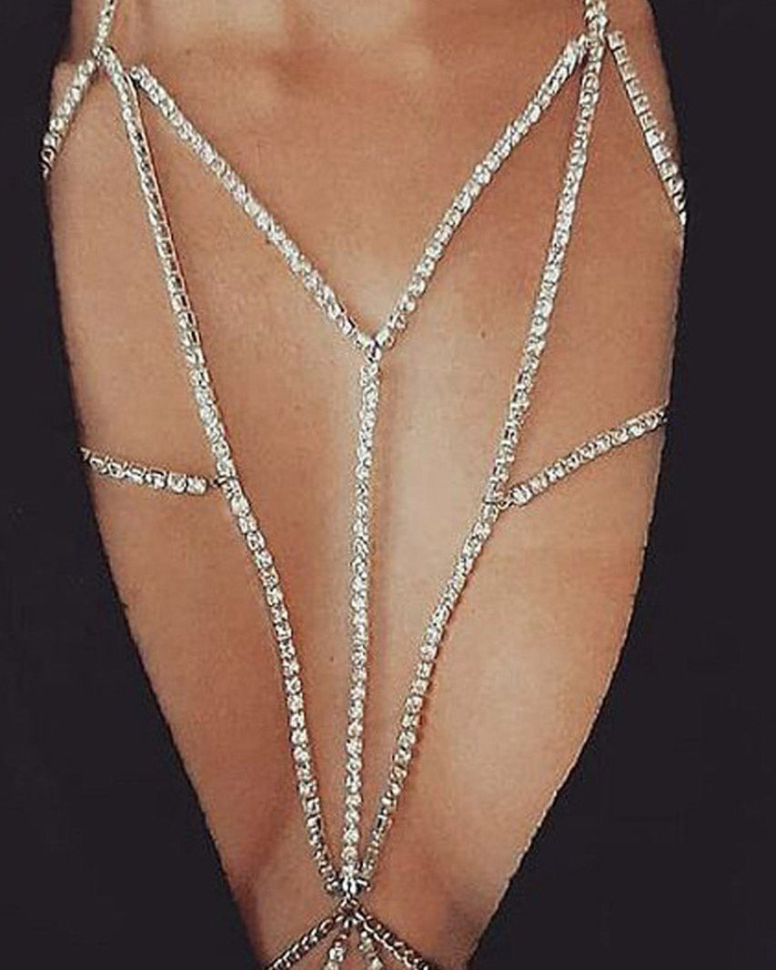 Ultra Strappy Body Chain Harness