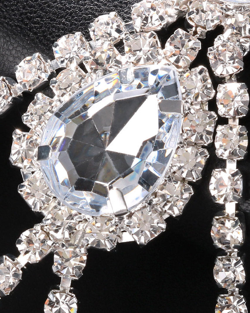 Silver Draped Body Chain