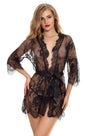 Rose Lace Robe