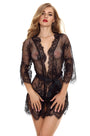 Rose Lace Robe