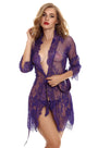 Rose Lace Robe